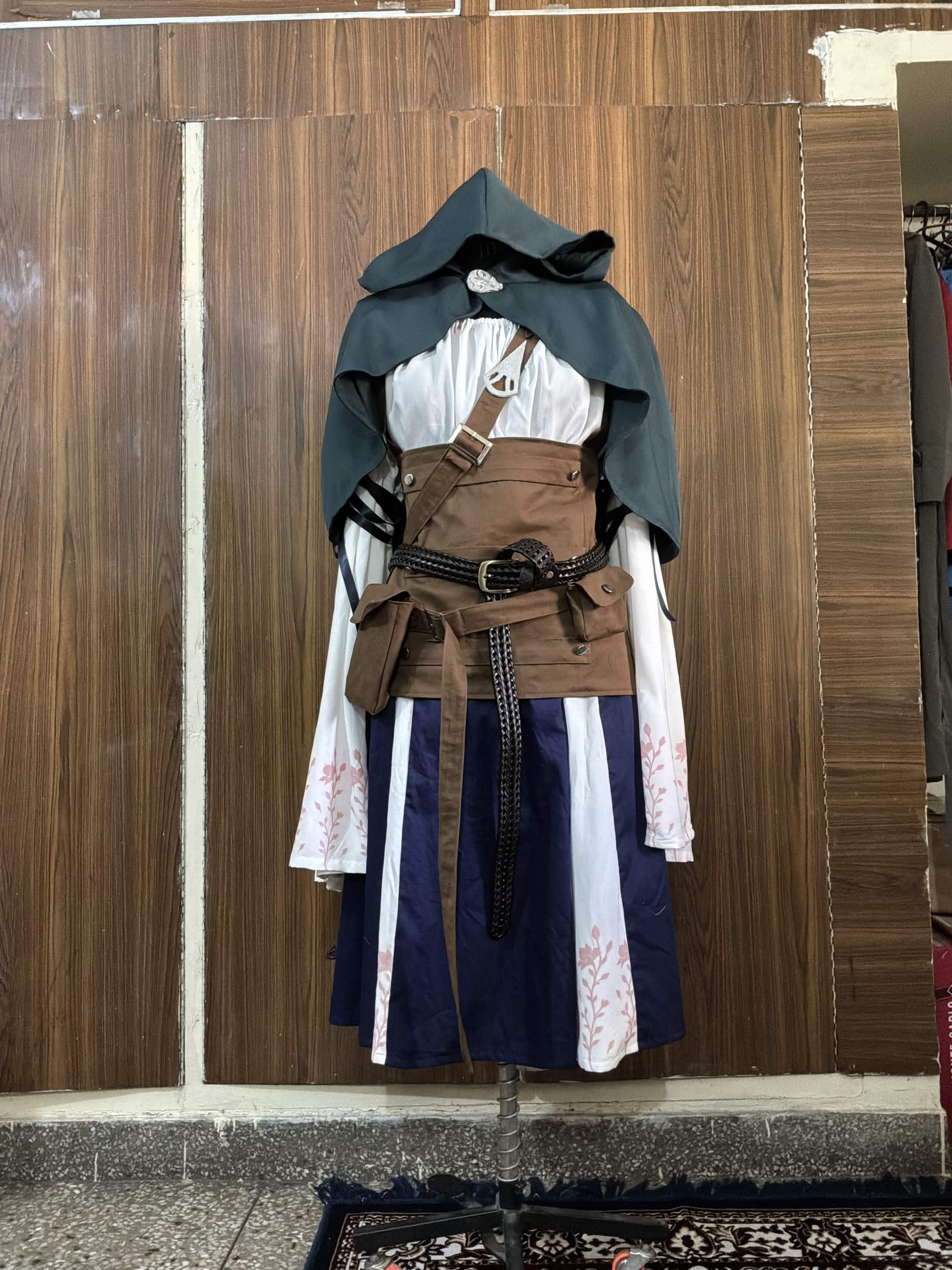 Hooded adventurer full source product photo