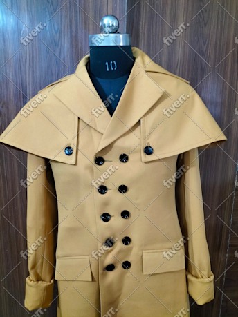 Public Fiverr customer work sample for a cosplay costume
